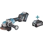 MAKITA GA041GM201 40Vmax XGT angle battery grinder 125mm X-LOCK with slide switch in MAKPAC (2x 4.0Ah battery + charger)