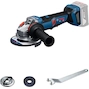 BOSCH GWS18V-11PS X-LOCK haakse accu-slijper in kartonnen doos (zonder accu en lader) - 06019N4300
