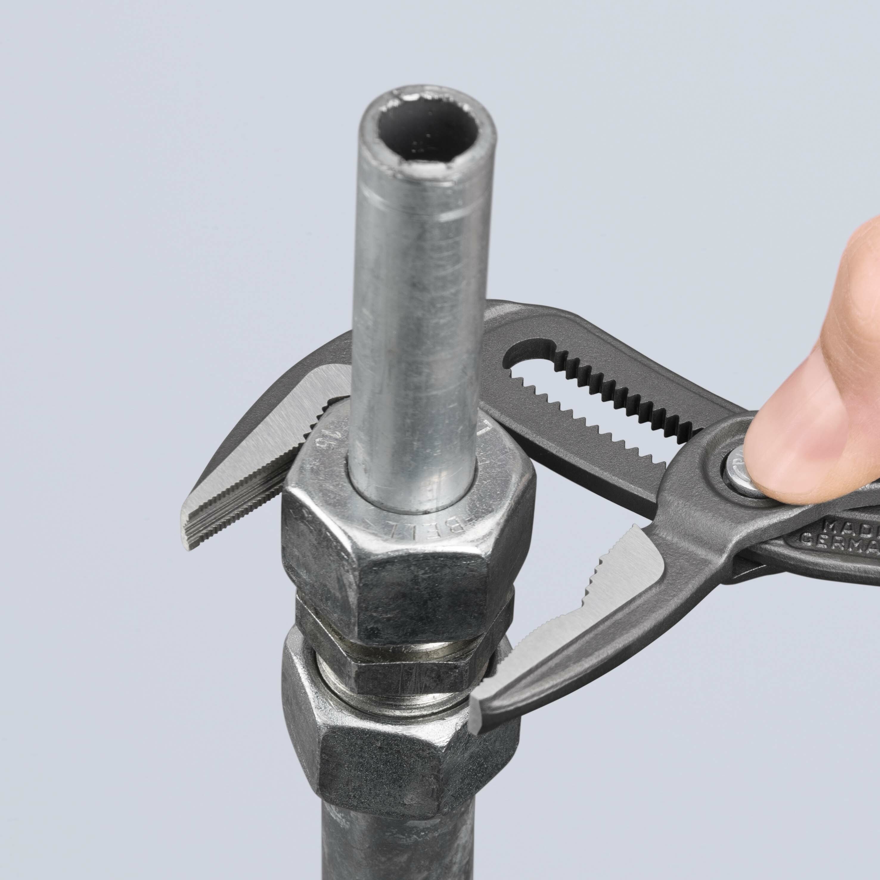 KNIPEX 87 51 180 Cobra ES Waterpomptang extra-slank met antslip