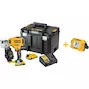 DEWALT DCN45RND2-QW Cloueur à rouleau 18V XR sans balais à batterie pour toiture en TSTAK (2x 2.0Ah batterie + chargeur)