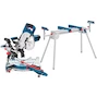 BOSCH GCM 8 SJL tronçonneuse 216 mm 1600 W + table de travail GTA 2600 - 0615990FV8