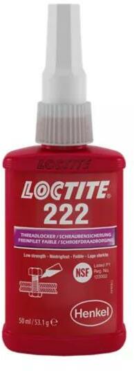 LOCTITE 225 schroefdraadborging bruin met gemiddelde sterkte (50 ml fles) - 231543