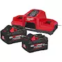 MILWAUKEE M18 FORGENRG-802DBSC accu-laadset (2x 8,0Ah accu + DBSC snellader) - 4933498616
