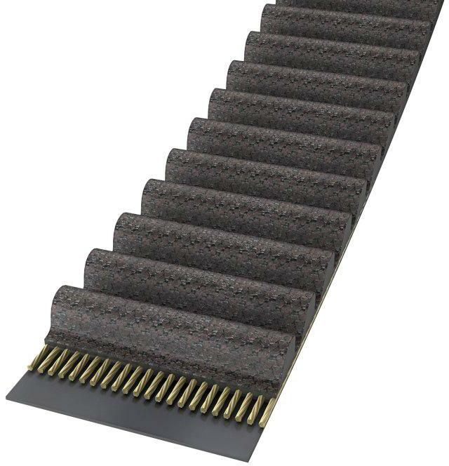 Htd 8M Courroie De Distribution En Caoutchouc 1248 Mm-1328 Mm Courroie