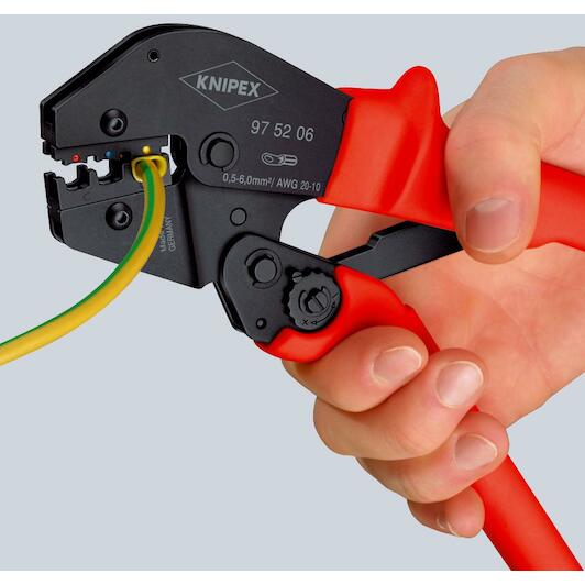 Knipex Knipex-Werk 97 52 09 Pince à Sertir Pour Embouts De Câble