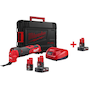 MILWAUKEE M12 FMT-422X Outil multifonction sans fil FUEL en coffret HD (batterie 4.0Ah + batterie 2.0Ah + chargeur) - 4933472239