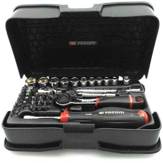 Facom Gravierstift-Set 4-tlg - Flach- & Kapmeißel Im Etui