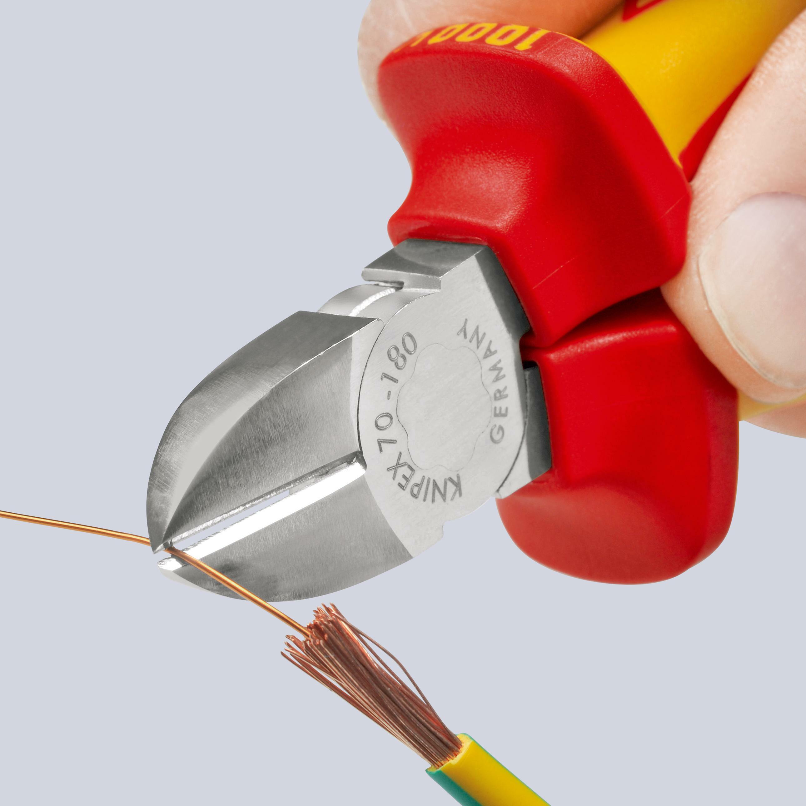 KNIPEX Zijsnijtang geïsoleerd VDE 200 mm 31929