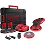 MILWAUKEE M12 FROS5-502X FUEL excentric cordless sander 150mm with 5mm rotation in HD Box (2x 5.0Ah battery + charger) - 4933493651