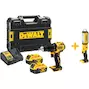 DEWALT DCD709P2T-QW Perceuse à percussion compacte sans balai 18V XR en TSTAK (2x batterie 5.0Ah + chargeur)