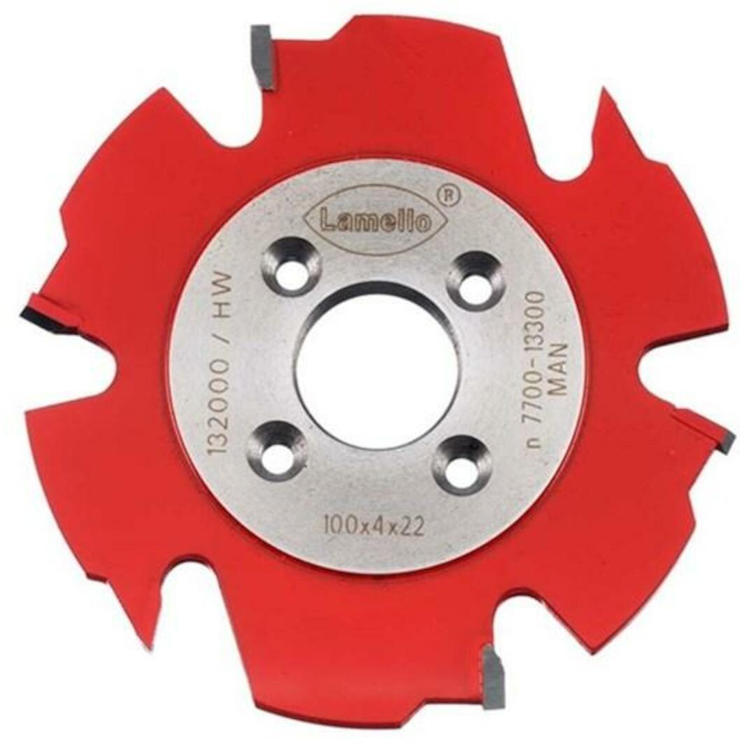 LAMELLO 132000 Fraise à rainurer HW 100 x 4 x 22 mm | Klium