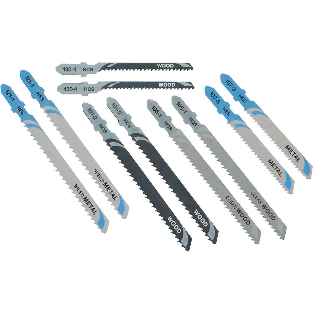 DEWALT DT2294QZ jigsaw blade set for wood and metal in 10piece case