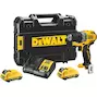DEWALT DCD701D2-QW 12V XR cordless drill driver 10mm in TSTAK (2x 2.0Ah battery + charger)