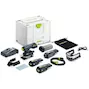 FESTOOL RTSC 400 3,0 I-Set ponceuse d'angle sans fil dans un Systainer SYS3 M 287 (2 batteries de 3,0 Ah + chargeur + adaptateur secteur) - 578934