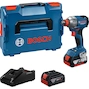 BOSCH GDX 18V-285 accu-draaislagmoeraanzetter in L-BOXX 136 (2x 4,0Ah accu + lader) - 06019N2102