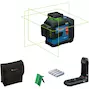 BOSCH GLL 80-33 G battery cross line laser 3x360° green in bag (4x AA battery) - 0601065500