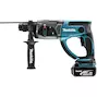 MAKITA DHR202RTJ Marteau combiné sans fil 18V LXT SDS-Plus 20mm en MAKPAC III (2x 5.0Ah batterie + chargeur)
