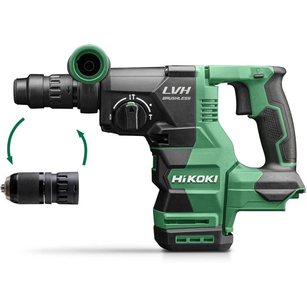 Milwaukee M18 FHACDDE-0C 18V Li-ion Accu SDS-plus Combihamer Body Incl. Stofafzuiging In Koffer 1 7j
