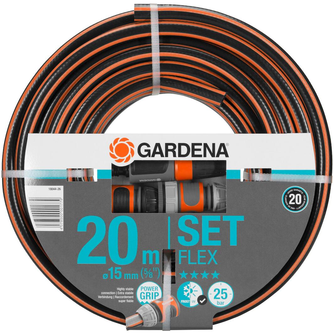 GARDENA 1804426 flex slang (5/8") 20m + armaturen