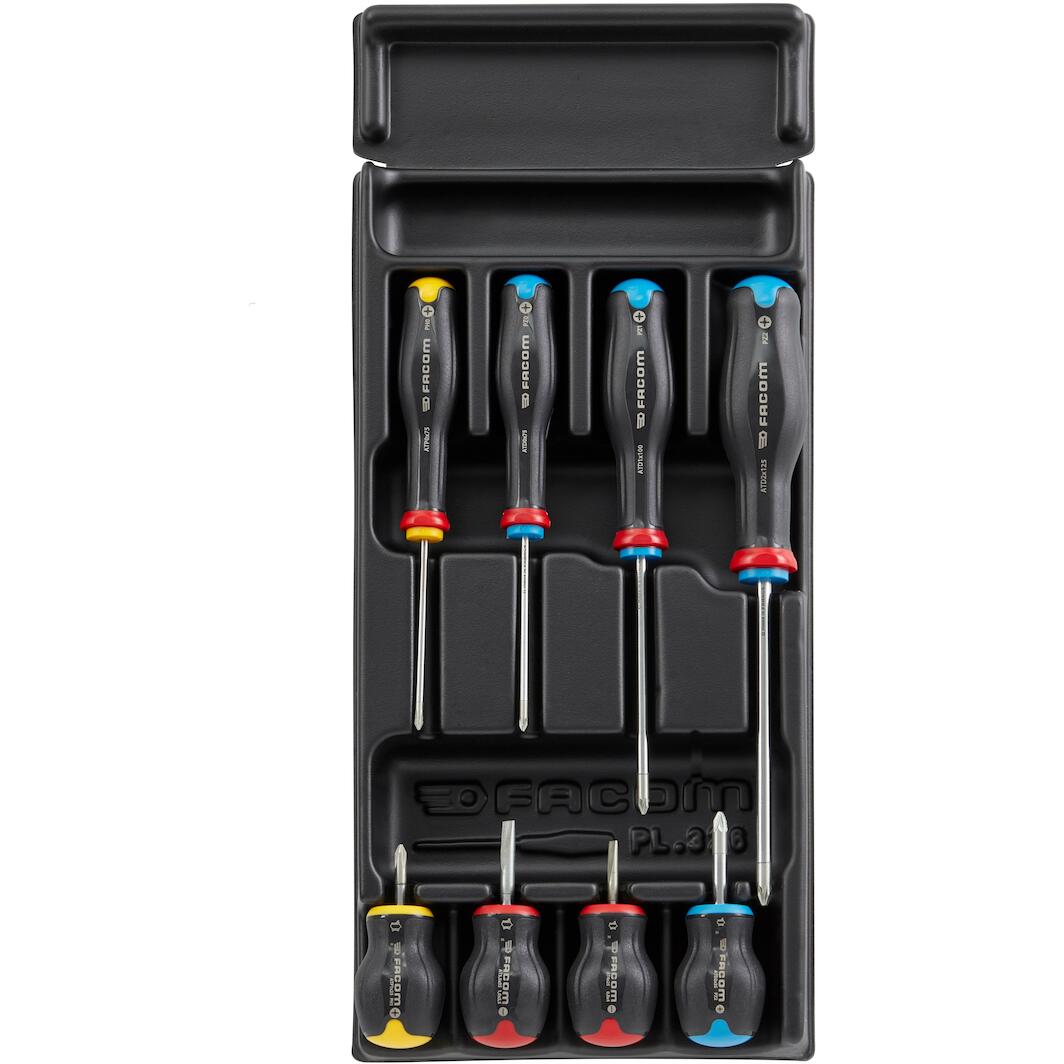 Facom 89A.JM8 JM Inbussleutels Torx in beugel, 8-delig