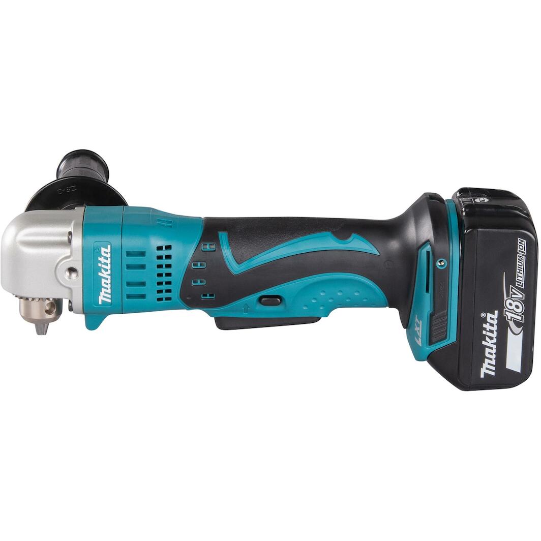 Makita Dda350rtj 18v Lxt Angle Cordless Drill In Makpac Ii (2 X 5.0 Ah 