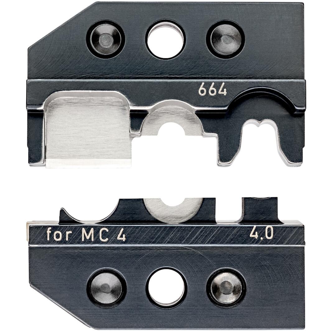 Knipex Jeu De 2 Clés De Montage Pour Connecteurs Solaires MC4 - 97 49 66 2, 115 Mm