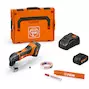 FEIN ABLS 18 1.6 E AS Set la plaque de batterie se cisaille jusqu'à 1,6 mm dans la L-Boxx 136 (2x batterie 5.0Ah + chargeur) - 71300664000