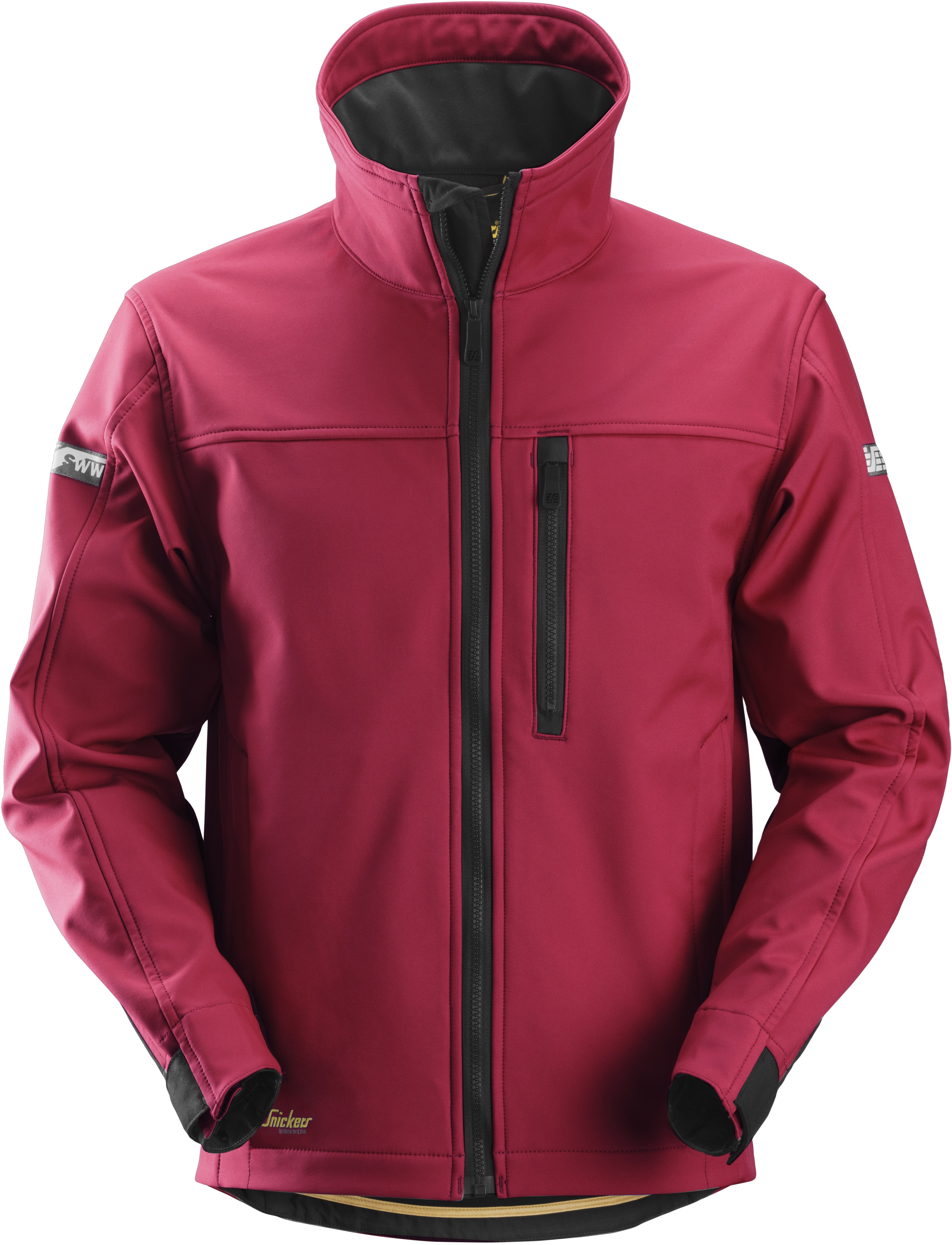 SNICKERS 1200 AllroundWork soft shell jacket (chilli red