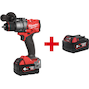 MILWAUKEE M18 FPD3-402C FUEL accu-klopboorschroefmachine in transportkoffer (2x 4,0Ah accu + lader) - 4933492473
