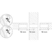 Connettori Lamello Tenso P 14/10 - Confezione Da 300 Pz - Per Falegnameria E Montaggio Mobili - Foto 10