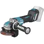 MAKITA GA044GZ 40Vmax XGT haakse accu-slijper 125mm X-LOCK met lepelschakelaar (zonder accu en lader)