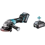 MAKITA GA013GM201 40Vmax XGT angle grinder 125mm with spoon switch in MAKPAC (2x 4.0Ah battery + charger)