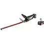 METABO HS 18 LTX 45 taille-haie sans fil 53cm (2x 2.0Ah batterie + chargeur) - 601718500