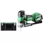 HIKOKI CJ36DBWRZ 36V cordless jigsaw in HSC II case (2x 2.5Ah battery + charger)