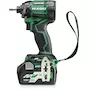 HIKOKI WH36DCWRZ 36V cordless impact screwdriver 215 Nm in HSC II case (2x 2.5Ah battery + charger)