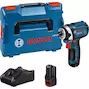 BOSCH GDR 12 V-105 accu-draaislagmoeraanzetter in L-Boxx 102 (2x 2,0Ah accu + lader) - 06019A6977