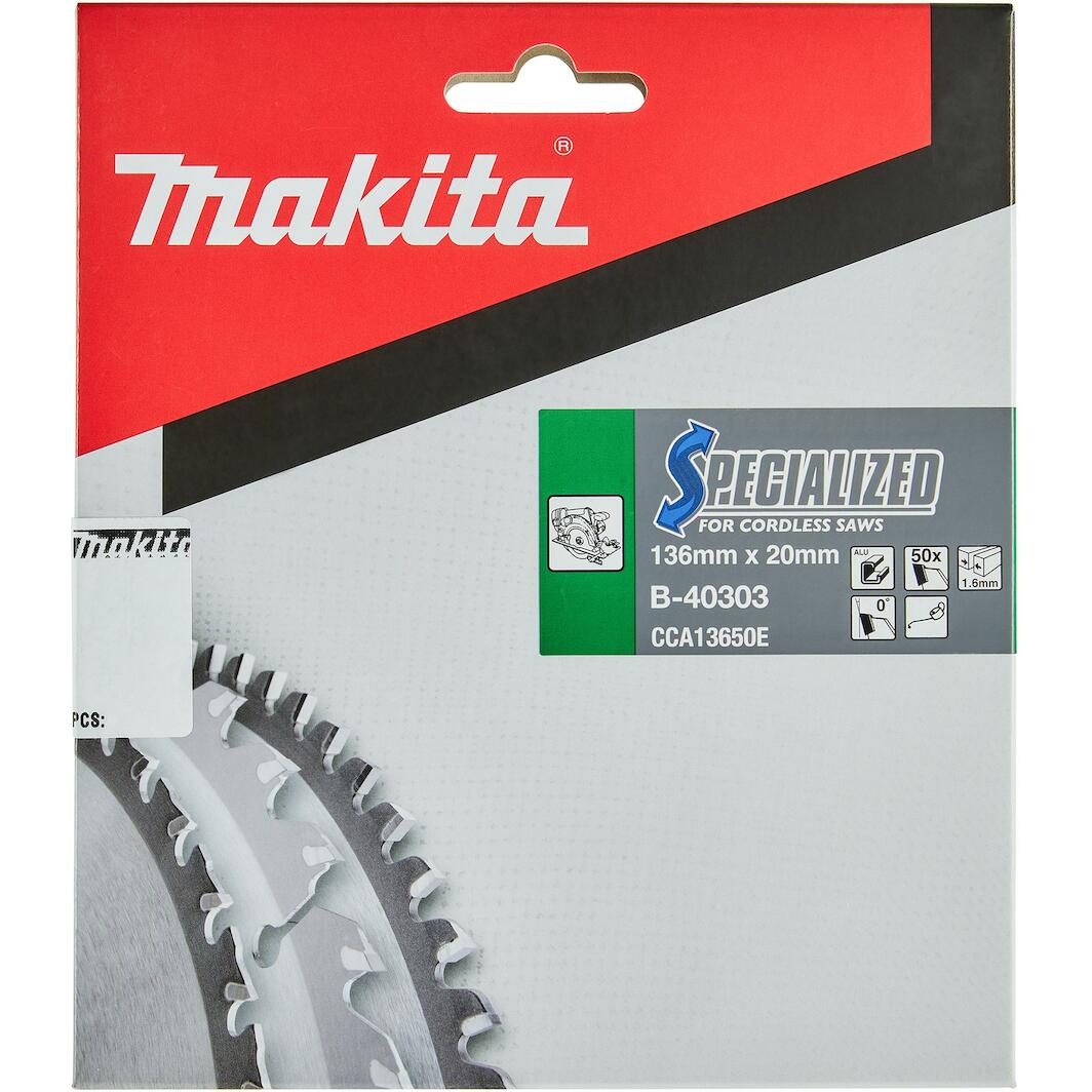 MAKITA B-40303 zaagblad SPECIALIZED aluminium | Klium
