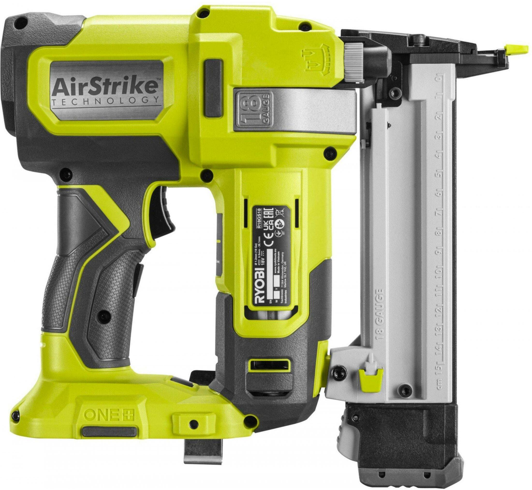 RYOBI R18GS18-0 18V ONE+ cordless picker 18Ga (without battery and