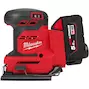 MILWAUKEE M18 BQSS-502B accu-vlakschuurmachine in transporttas (2x 5,0Ah accu + lader) - 4933479967