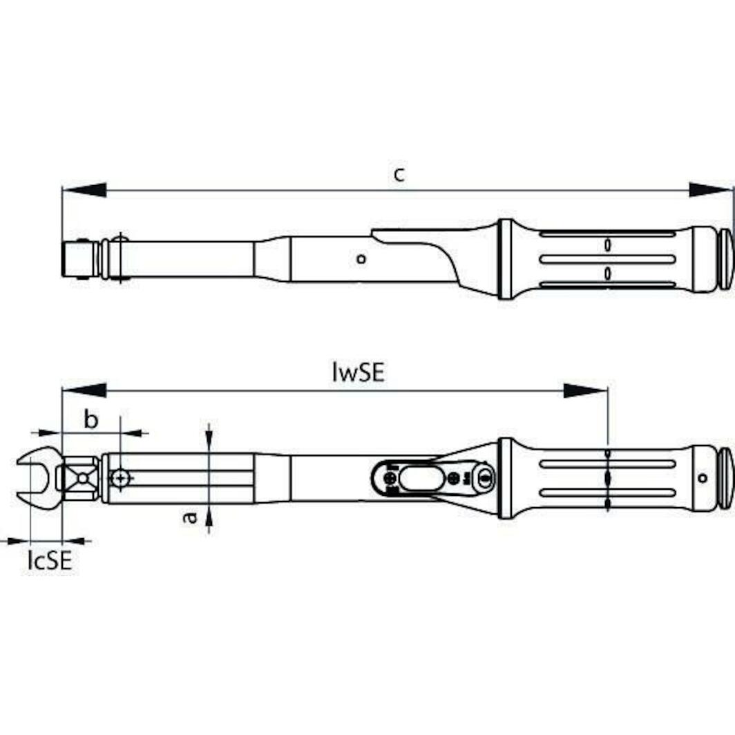 Clé Dynamométrique Gedore 4101-02 – Plage 2-25 Nm – Pour Serrages Précis – Qualité Professionnelle